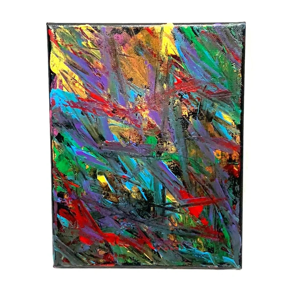 “The Darkness and the Light” original art - 8”x10”